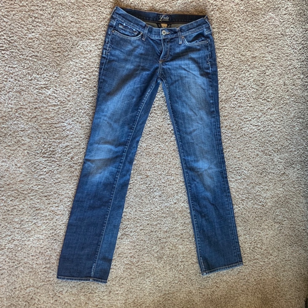 Lucky Brand Southport Zoe Skinny Blue Jeans